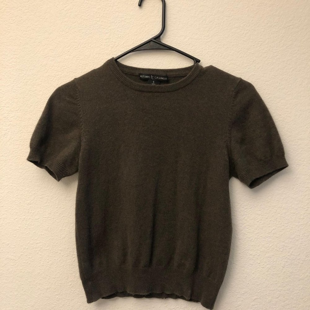 Women's Light Brown Autumn Cashmere Top